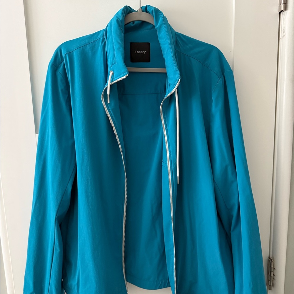 Theory Men's Teal Lightweight Jacket